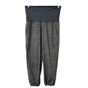Lululemon Womens Size 8 Om Pants Commuter Denim Silver Spoon Slate Active Yoga